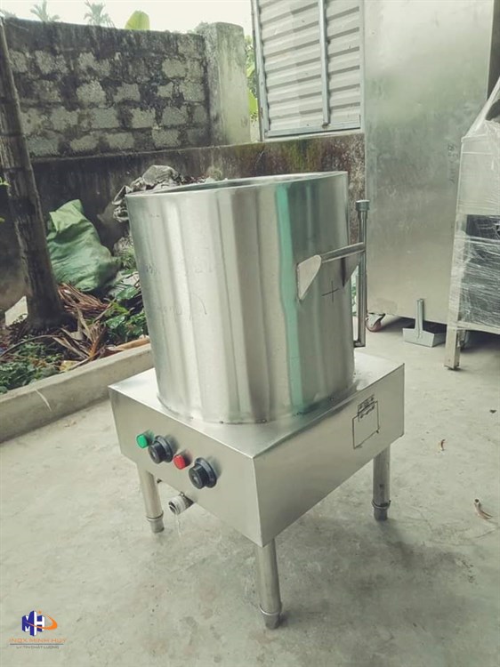 Nồi nấu cháo điện inox 60l 